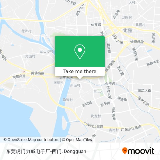 东莞虎门力威电子厂-西门 map