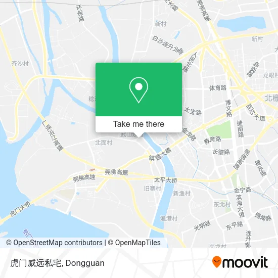 虎门威远私宅 map