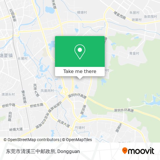 东莞市清溪三中邮政所 map