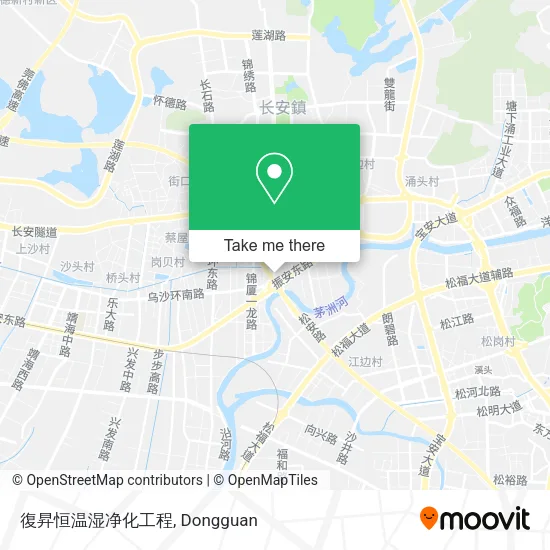 復昇恒温湿净化工程 map