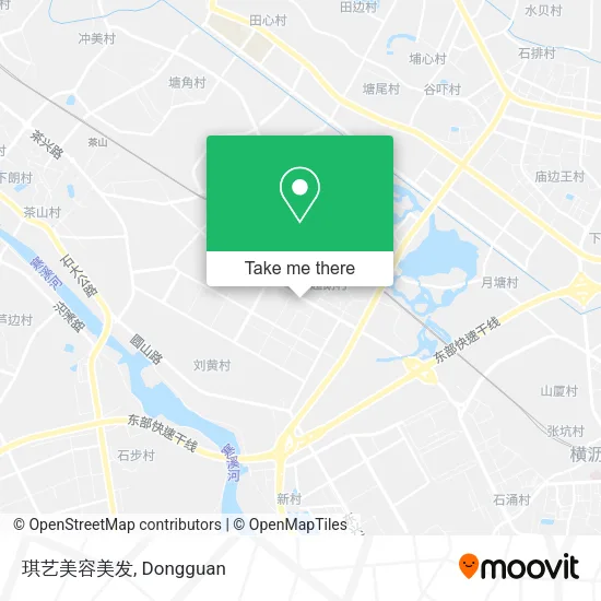 琪艺美容美发 map