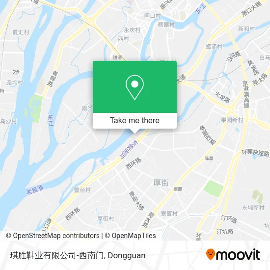 琪胜鞋业有限公司-西南门 map