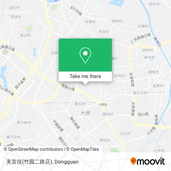 美宜佳(竹园二路店) map