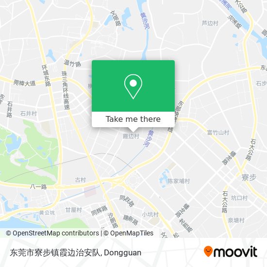 东莞市寮步镇霞边治安队 map