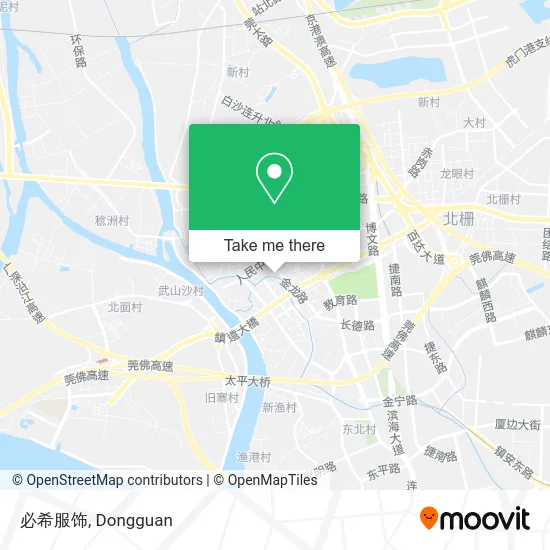 必希服饰 map