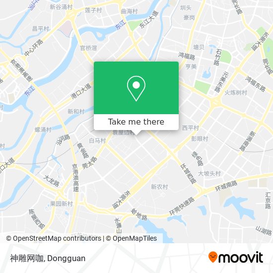 神雕网咖 map
