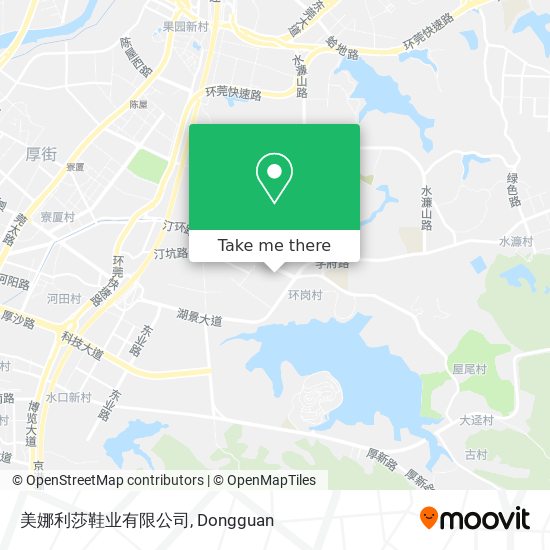 美娜利莎鞋业有限公司 map