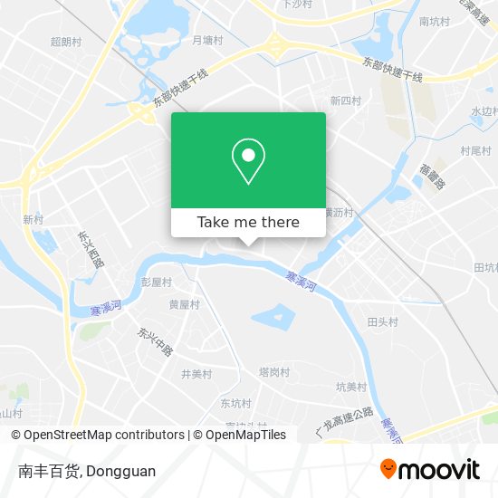 南丰百货 map