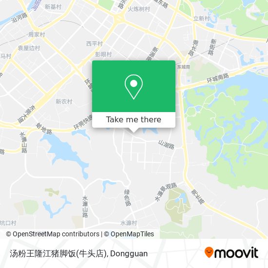 汤粉王隆江猪脚饭(牛头店) map
