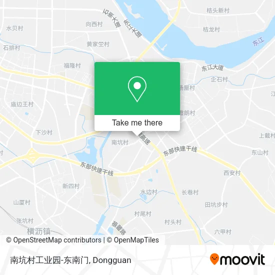 南坑村工业园-东南门 map