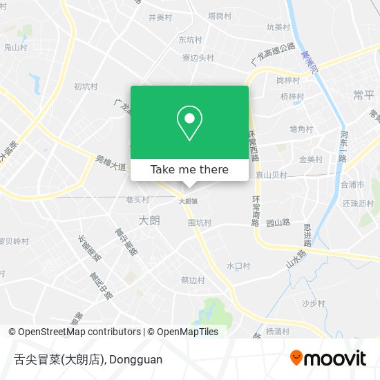 舌尖冒菜(大朗店) map