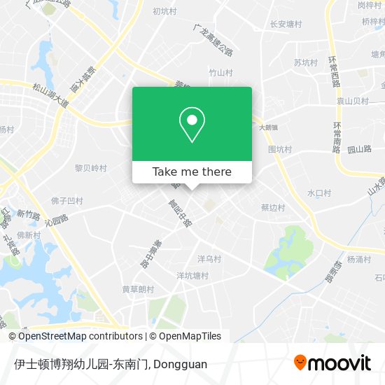 伊士顿博翔幼儿园-东南门 map