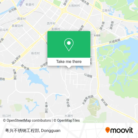 粤兴不锈钢工程部 map
