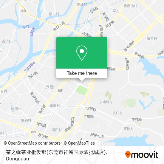 茶之缘茶业批发部(东莞市祥鸿国际农批城店) map
