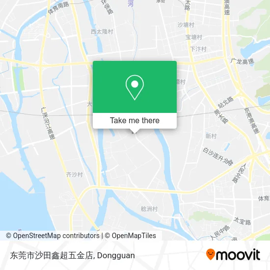 东莞市沙田鑫超五金店 map