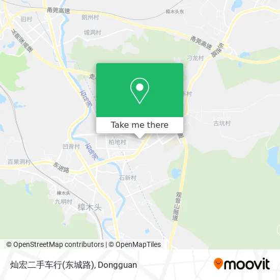 灿宏二手车行(东城路) map