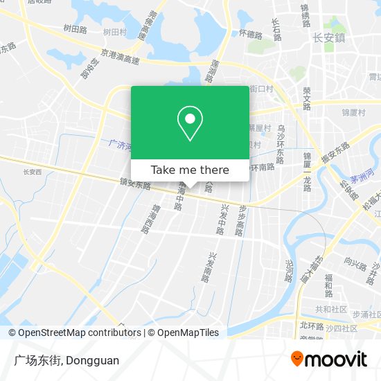 广场东街 map