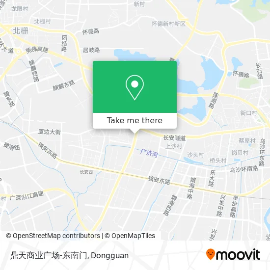 鼎天商业广场-东南门 map