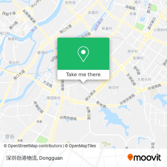 深圳劲港物流 map