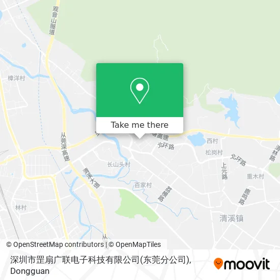 深圳市罡扇广联电子科技有限公司(东莞分公司) map