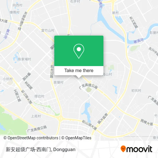新安超级广场-西南门 map