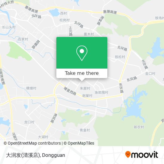 大润发(清溪店) map