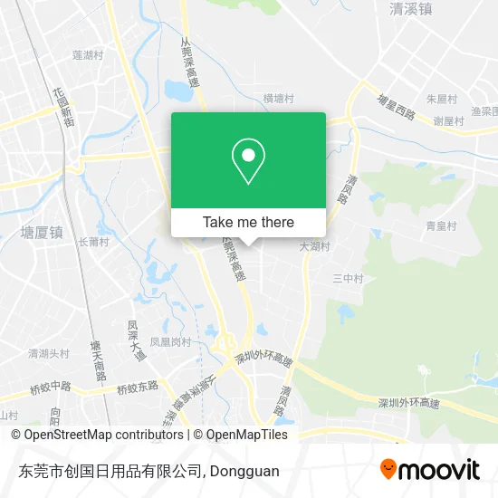 东莞市创国日用品有限公司 map