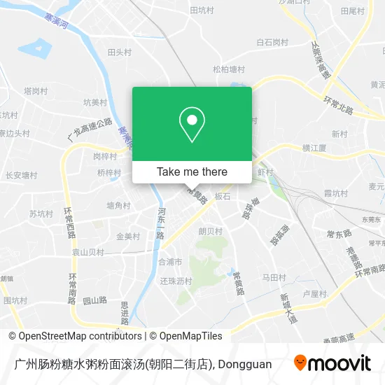 广州肠粉糖水粥粉面滚汤(朝阳二街店) map