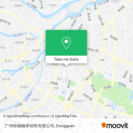 广州哈轴轴承销售有限公司 map
