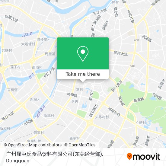 广州屈臣氏食品饮料有限公司(东莞经营部) map