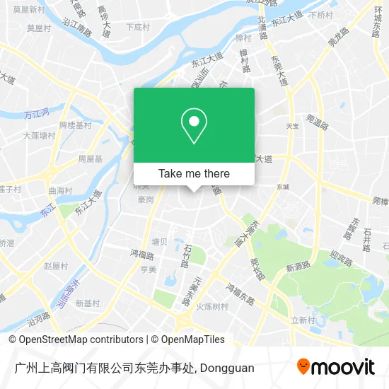 广州上高阀门有限公司东莞办事处 map