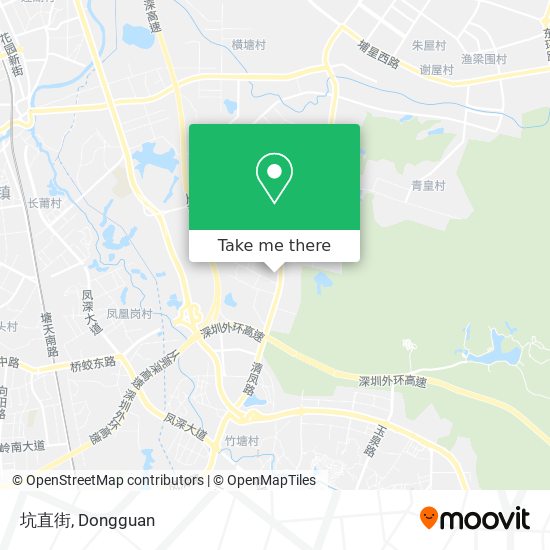 坑直街 map
