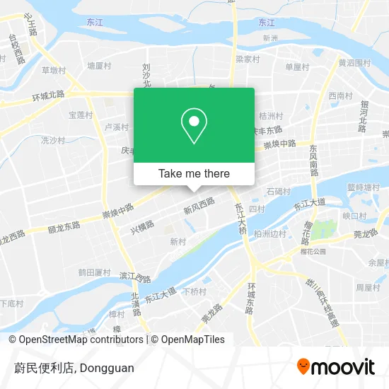 蔚民便利店 map