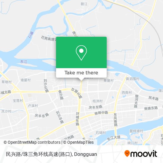 民兴路/珠三角环线高速(路口) map