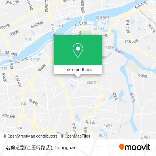 名剪造型(金玉岭路店) map
