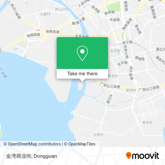 金湾商业街 map