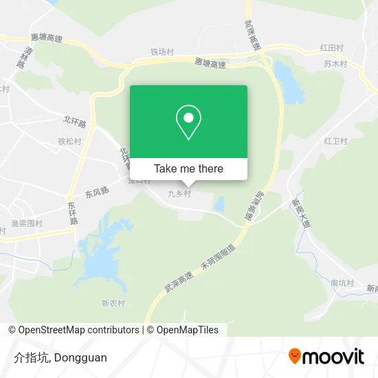 介指坑 map