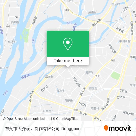 东莞市天介设计制作有限公司 map