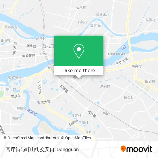 官厅街与畔山街交叉口 map
