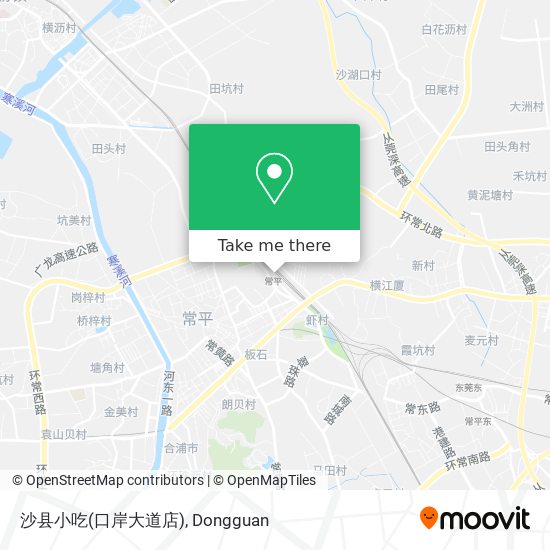 沙县小吃(口岸大道店) map