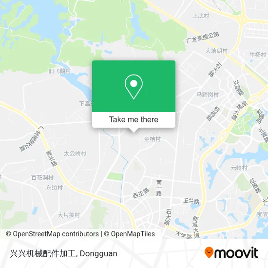 兴兴机械配件加工 map