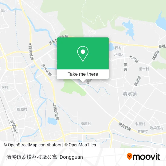 清溪镇荔横荔枝墩公寓 map