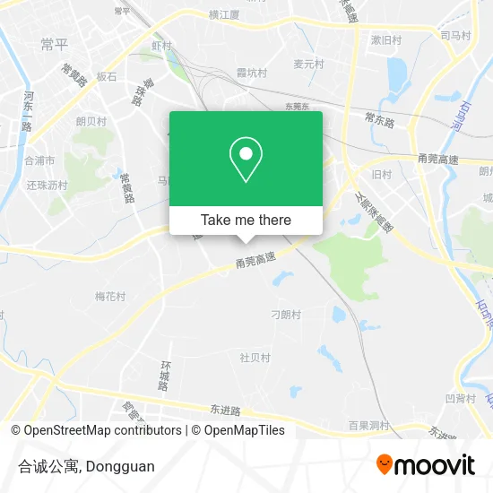 合诚公寓 map