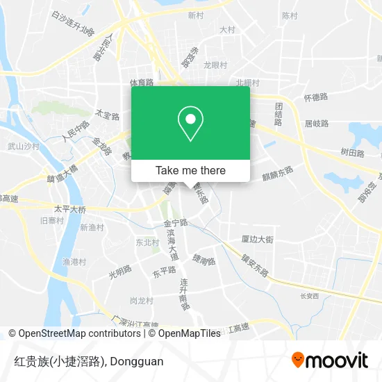 红贵族(小捷滘路) map