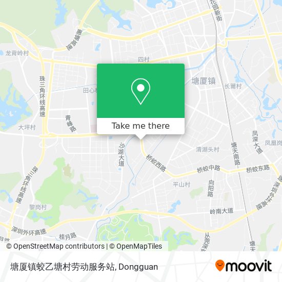 塘厦镇蛟乙塘村劳动服务站 map