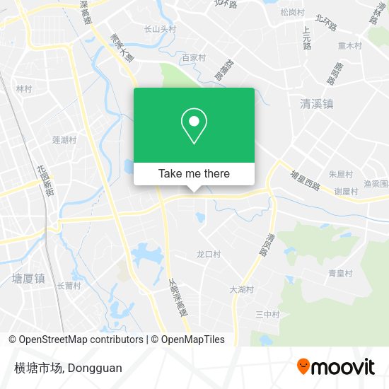 横塘市场 map