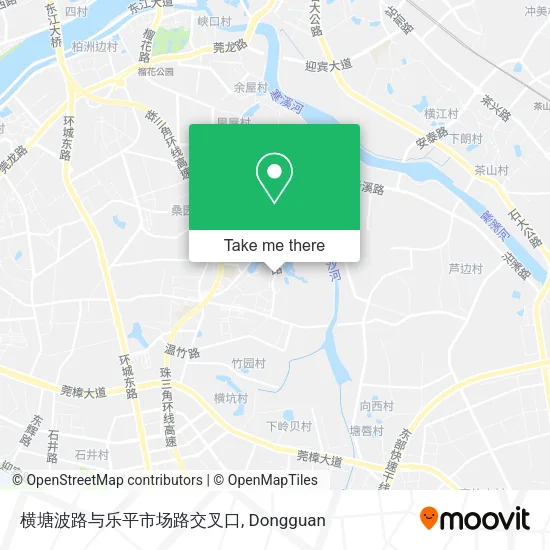 横塘波路与乐平市场路交叉口 map