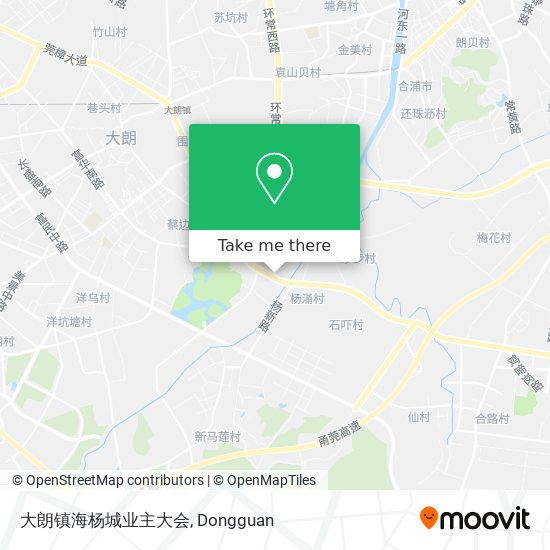 大朗镇海杨城业主大会 map