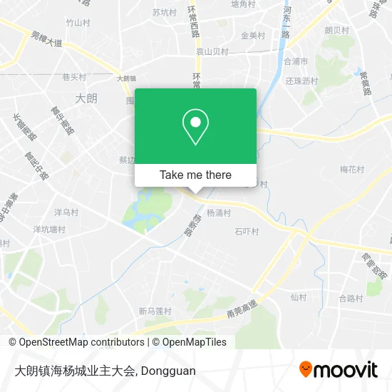 大朗镇海杨城业主大会 map