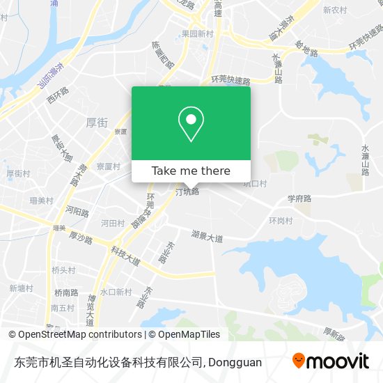 东莞市机圣自动化设备科技有限公司 map
